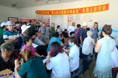 農(nóng)工黨牡丹江市委會(huì)開展惠民免費(fèi)義診健康咨詢服務(wù)活動(dòng)